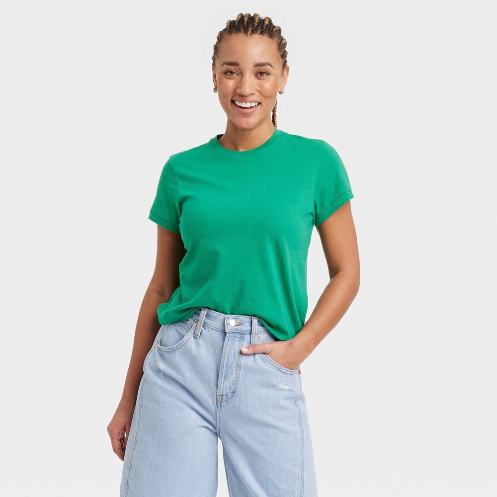 Short Sleeve T-Shirt - Green S